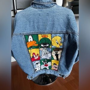 Vintage Looney Tunes Jean Jacket